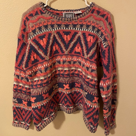 Boho sweater. - Picture 2 of 7